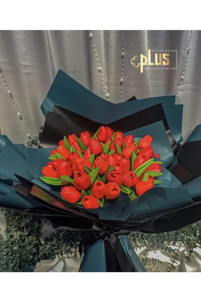 Kırmızı Lale Buketi ürün görseli