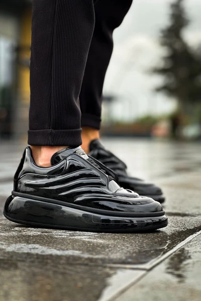 CH295 - RRT Sollıevo Erkek Ayakkabı SIYAH - Resim 3