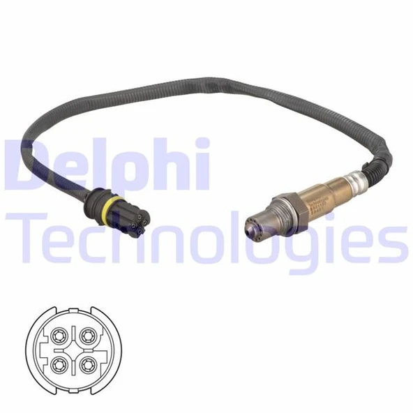 Bmw Oksıjen Sensoru Bmw E81 E87 LCI E90 E60 N43 N45 N46 N52 - Delphi Es21190-12b1 ürün görseli