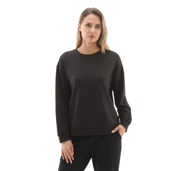 Lumberjack 102025802 WB 16ALICE-K CK97 5Pr Kadın Modal Sweatshirt ürün görseli