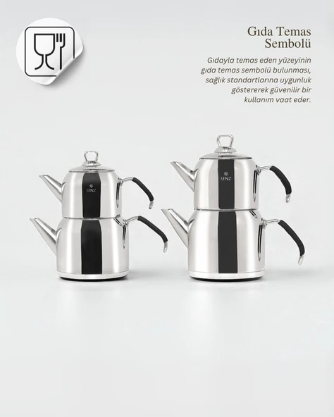 Star Midi Çaydanlık (Orta Boy) - Resim 3