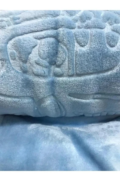 Özdilek Bebe Embos Battaniye 100x120 - Mavi - Resim 2