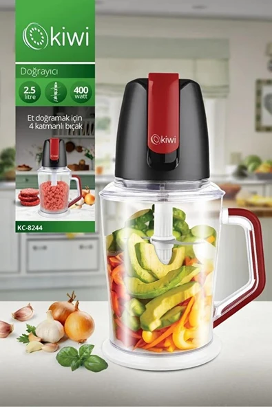 Kiwi KC-8244 400 W Rondo Siyah - Resim 6