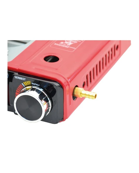 CAMPOUT PORTATİF GAZLI BARBEKÜ VE PİŞİRME SETİ - 7