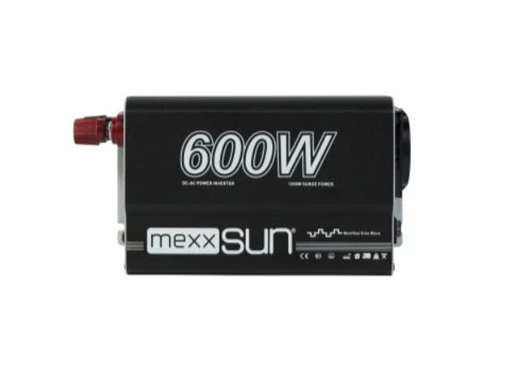 Mexxsun - İnges 12 Volt 600 Watt Modifiye Sinüs İnverter - İnvertör - 12/220 Volt Çevirici ürün görseli 1