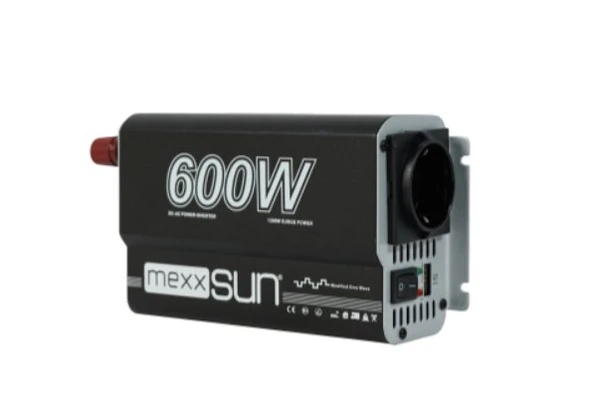 Mexxsun - İnges 12 Volt 600 Watt Modifiye Sinüs İnverter - İnvertör - 12/220 Volt Çevirici - Resim 2