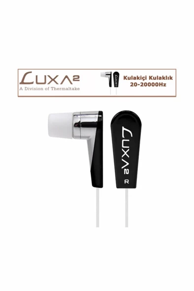 Luxa2 F2 Kulak Içi Kulaklık - Siyah ürün görseli 1