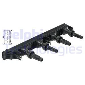 Psa Atesleme Bobını P407 C5 II Ew7a (1,8 16v) P407 C4 P307 P308 P407 C5 III C5 II Expert III P807 Jumpy - Delphi Gn10503-12b1 ürün görseli 1