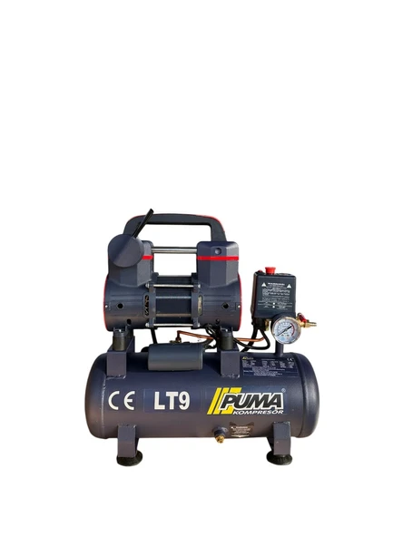 Puma 9 Lt Yüksek Verimli Yağsız Kompresör - Resim 2