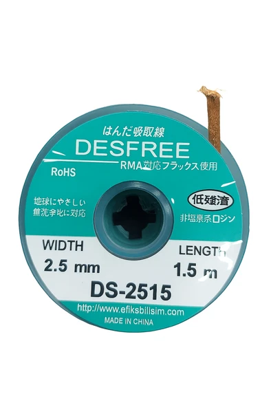 DESFREE DS-2515 LEHİM ÇEKME TELİ 2.5 MM 1.5M ürün görseli