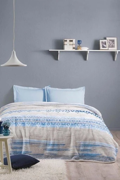 Özdilek Çift Kişilik Battaniye Seam Bej 200x240 - Resim 2