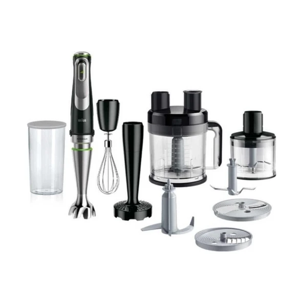 BRAUN Multiquick 9 MQ9185XLI 1200W El Blender Seti Siyah ürün görseli