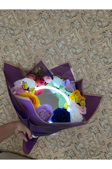 KAYZEN AYNALI GÜL BUKETİ ürün görseli 1