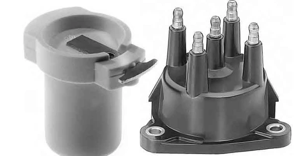 Renault Eski Distributor Kapak+tevzi Makarası R11 Flash - Doduco 8328 ürün görseli 1