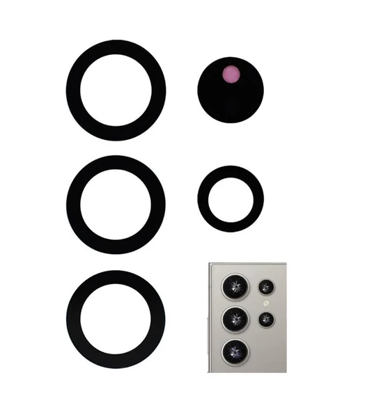 Samsung S24 Ultra Kamera Camı Lens 5li Set ürün görseli 1