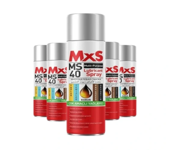 HSGL MXS MS40 Çok Amaçlı Pas Sökücü Yağlayıcı ve Koruyucu Bakım Spreyi 400 ml WD40 MUADİLİ - Resim 3