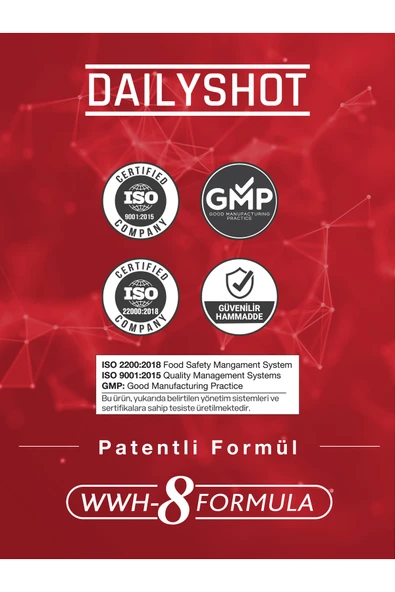 Hangover Shot Bitkisel Destek Save Your Next Day - Resim 8