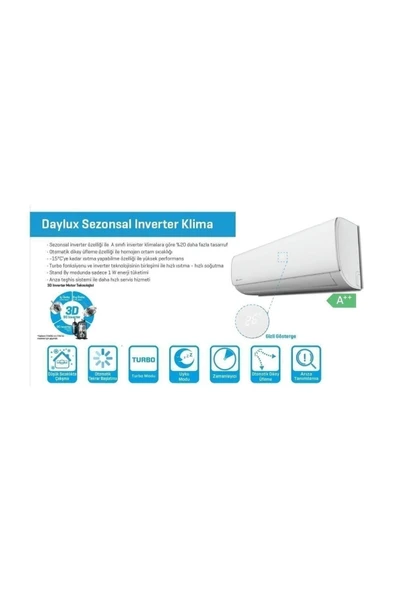 Daıkın - Dtxn50u A 18000 Btu Inverter Duvar Tipi Klima - Resim 2