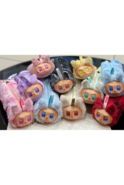 Pop Mart Labubu Labubu Kalemlik Kalem kutu Peluş Kalemkutu Tek Gözlü