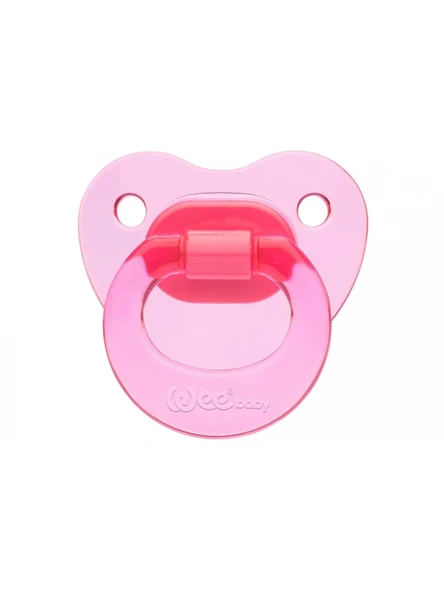 Wee Baby 111 Yalancı Emzik Akide Silikon Damaklı No: 1 - Pembe ürün görseli