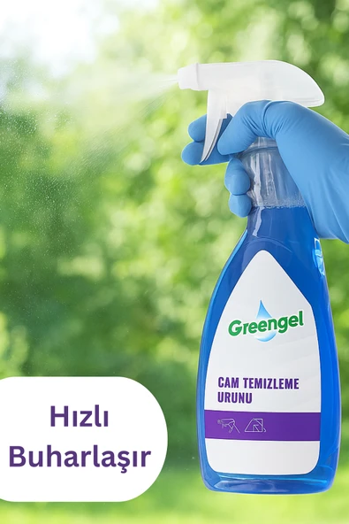 Greengel Glass Cleaner-Cam Temizleme Ürünü 800 ml - Resim 2