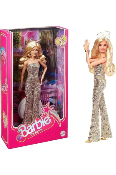 Barbie Movie - Barbie Gold Tulumlu Bebek ürün görseli 1