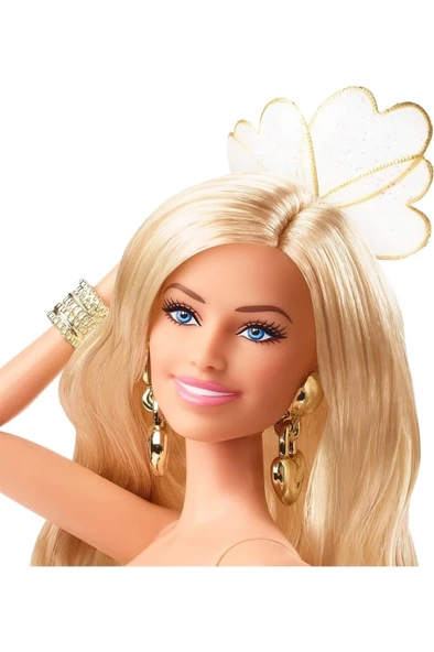 Barbie Movie - Barbie Gold Tulumlu Bebek - Resim 4