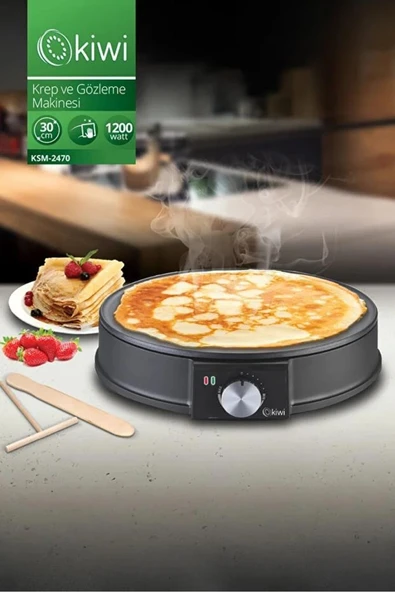 KİWİ TOST KSM2470 KREP VE GÖZLEME MAKİNESİ ürün görseli