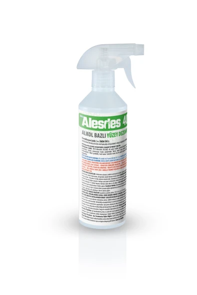 WTR Alesdes 40 Alkol Bazlı Yüzey Dezenfektanı 500 ml ürün görseli 1