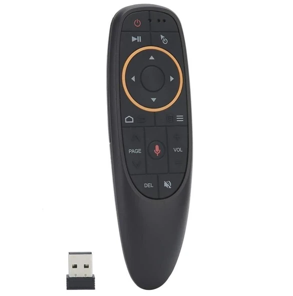 G10 Android-Windows-Linux-TV Box-Mac OS Uyumlu 2.4 Ghz Ses Komutlu Wireless Air Mouse Uzaktan Kumanda ürün görseli