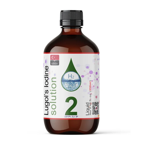 Dolar Kimya Lugol Çözeltisi 2 - Cam Şişe- 250 mL (Lügol,İyot Damla) ürün görseli
