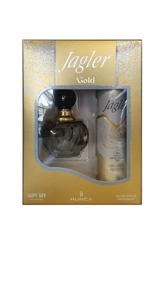 Jagler Gold 60 Ml Edt + 150 Ml Deodorant Kadın Parfüm Set ürün görseli 1