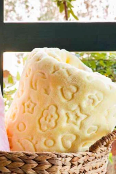 Özdilek Embos Bebek Battaniyesi 100 x 120 SARI - Resim 2