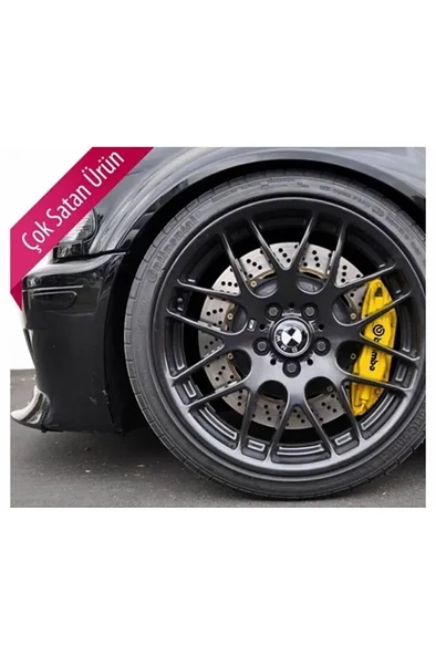 Shurima Marketing Kia Opirus Uyumlu Brembo Sarı Yağ Hortumlu Kaliper Kapağı 4'lü