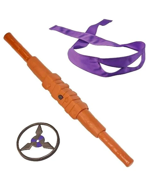 Teenage Mutant Ninja Turtles Donatello Mor Maske ve Aksesuar Seti TU806001 - Resim 2