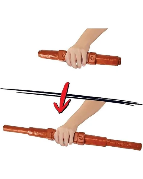 Teenage Mutant Ninja Turtles Donatello Mor Maske ve Aksesuar Seti TU806001 - Resim 3