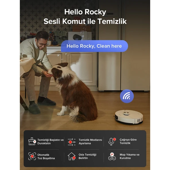 Roborock S8 Maxv Ultra Akıllı Robot Süpürge Beyaz - 7