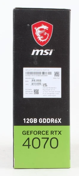 MSI RTX 4070 Gaming X Slim 12G 192 Bit GDDR6X 12 GB Ekran Kartı - Resim 8
