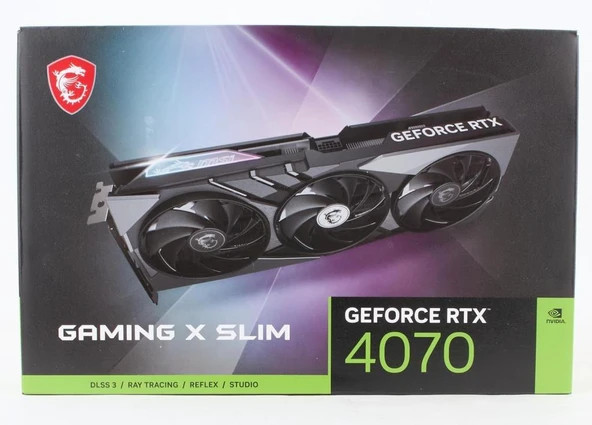 MSI RTX 4070 Gaming X Slim 12G 192 Bit GDDR6X 12 GB Ekran Kartı - Resim 6