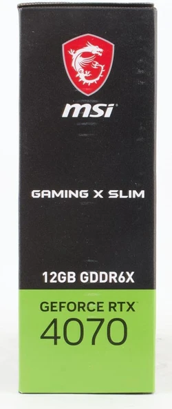 MSI RTX 4070 Gaming X Slim 12G 192 Bit GDDR6X 12 GB Ekran Kartı - Resim 4