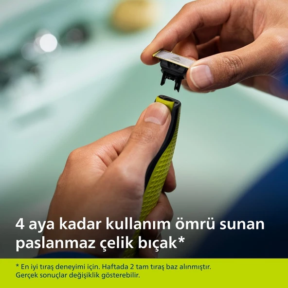 Philips Qp2824/10 Oneblade Yüz ve Vücut Şekilendirici - Resim 4