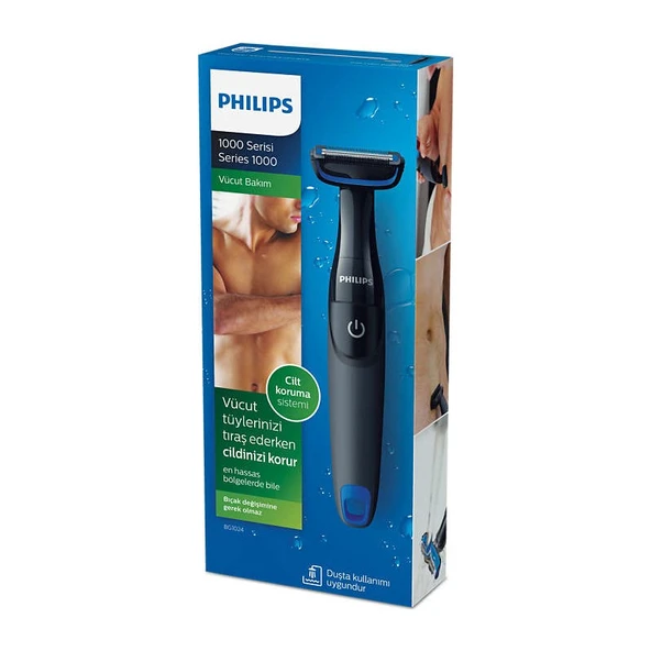Philips 1000 Serisi Erkek Vücut Bakım Seti - BG1024/15 - Resim 5