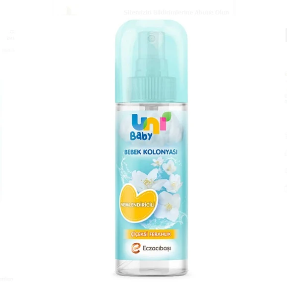 Uni Baby Çiçeksi Ferahlık Bebek Kolonyası 150 ml ürün görseli 1