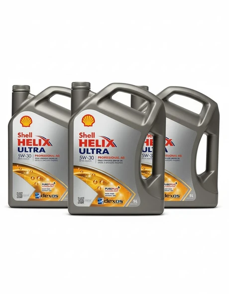 Shell Helix Ultra Pro 5w 30 Ag Motor Yağı 5 lt 2024 -3 LÜ