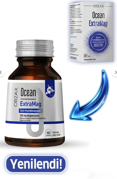 Ocean ExtraMag 60 Tablet Yeni Ambalaj  850069594817 ürün görseli