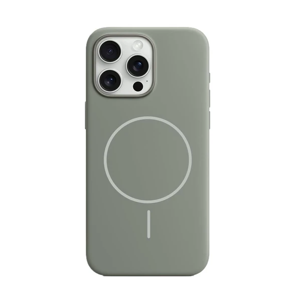 BİKAPAK MAGSENSE IPHONE 16 PRO MAX TİTANYUM GRİ KAPAK ürün görseli