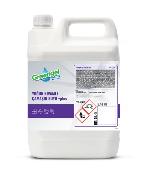 Greengel Bleach Plus-Yoğun Kıvamlı Çamaşır Suyu 5L ürün görseli 1