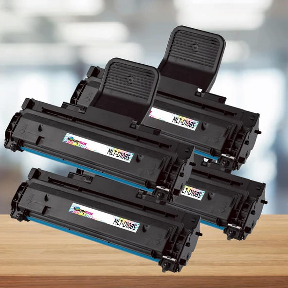 Samsung 108 / MLT-D108S Muadil Toner 4'lü Avantaj Paket / ML-1640 / ML-2240 / ML-2241