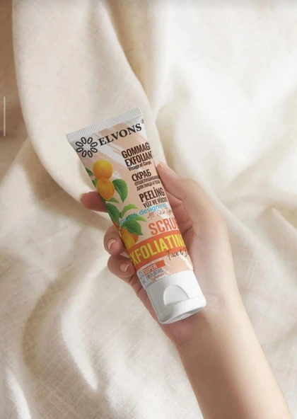 Scrub, Kayısı Parçacıklı Yüz, Vücut Peeling, Ölü Hücre Temizleme, 75 ML - Resim 8