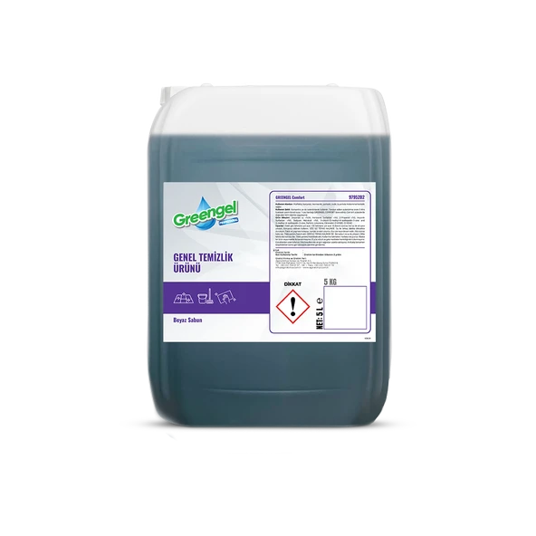 Greengel Comfort Genel Temizlik Ürünü Beyaz Sabun 5 L ürün görseli 1